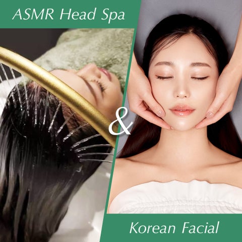 ASMR Head Spa + Korean Facial