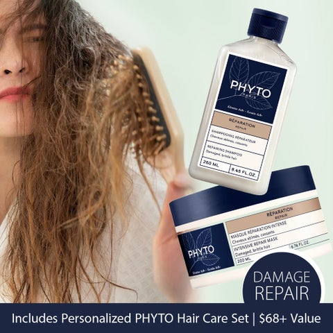 ASMR Head Spa + PHYTO Damaged Hair Repair