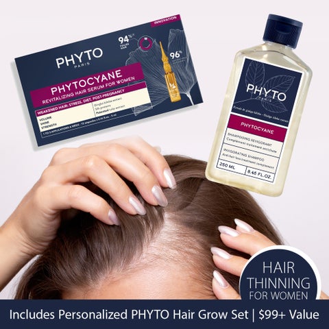 ASMR Head Spa + PHYTO Hair Thinning Treatment for Women